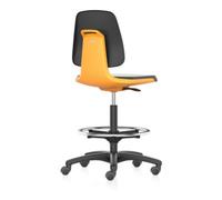 Bimos bimos Chaise de travail Labsit 4, cuir K orange Hauteur d’assise 560-810 mm Quantité:1