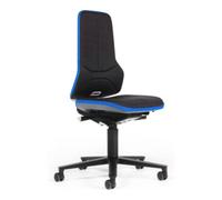 Bimos bimos Neon avec roulettes rembourrage tissu Flexband bleu assise 450-620 mm technique synchrone Quantité:1