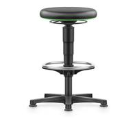 Bimos bimos Tabouret pivotant siège en simili cuir Hauteur siège 530 - 750 mm avec patins et repose-pieds Quantité:1
