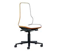 Bimos Chaise d'atelier pivotante Neon rouleaux sans élément rembourrage orange 450-620 Quantité:1