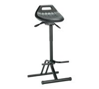 Bimos Siège assis-debout mousse intégrale H. d'assise réglable 640-840 mm tube en acie Quantité:1