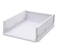 Bin pliant pour les vêtements ménagers Boîte de rangement Diviseur tiroir Pull cadre Kiliaadk695 Blanc G
