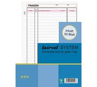 bind A5 Manager B2543 Bloc de 50 feuilles Format A5
