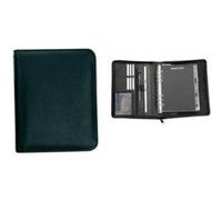Bind® T 3-1 Systemplaner A5 Office, cuir nappa, noir, avec fermeture éclair
