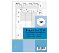 bind Recharge 2027 pour agenda A5 modèle 15501