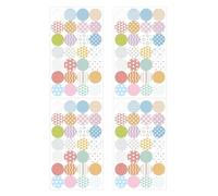 Binder Hole Protector Stickers - Round Adhesive Labels | Paper Reinforcement Circles for Sheets with File Repair, Drafting Notes, Priced Tags, School Supplies, Office Documents, Home Paperwork Use