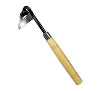 Binette à Main - Manche en Bois Acier Lourd Outil à Main Jardinage - Transplantoir Robuste | pour Sarcler Ameublir Le Sol Couper Jardinage Agriculture Extérieur Cour Potager Lit de Fleurs
