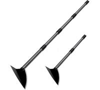 Binette de jardin avec long manche 152 cm, pioche pointue pour travaux de jardinage lourds, outil de jardinage robuste