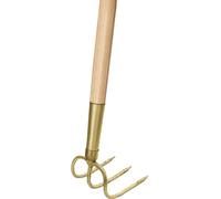 Bineuse de jardin 3 dents avec manche 135 cm