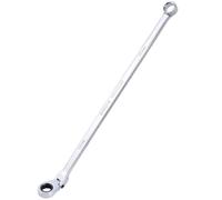 BINGCOBBER Clé polygonale à double cliquet flexible xtra longue - En acier CV