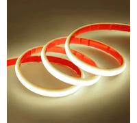BININBOX Bandeau LED Lumineuse COB IP68 Étanche Néon 320LED/M Découpable 24V Ruban LED Light Strip Décoration pour Escalier, Aquarium, Piscine, Chambre, Noël, Fête (Lumière Neutre 4000K, 50 Mètres)
