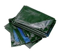 Rainexo RAINEXO Bâche de protection 150g/m², 1,5x6m, vert/bleu Quantité:1