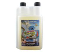 Bio-Pure Nettoyant pour filtre de spa et tuyau - Nettoyant 3 en 1 pour système de spa pour plomberie, murs et filtres à cartouche - Purge de tuyau, nettoyant pour filtre profond et spray - Développé