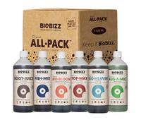 Biobizz All Pack Outdoor Pack Engrais Organique Complet Plantes Extérieur 500 ml