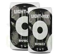 BIOBIZZ Light Mix 50L - Sol de croissance pour plantes en phase de semis, jeunes plantes et boutures - Drainage optimal pour irrigation automatique - 50L