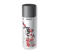 Biodur Peinture en spray zinc 400 ml - Protection contre la corrosion - Gris brillant - Peinture anti-rouille contre la rouille et l'humidité - Peinture aérosol résistante aux UV et imperméable - Pour