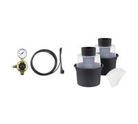 Biogents BG-Booster I CO2 Upgrade BG-Mosquitaire Outdoor Anti- moustiques I 0,75kg & BG-Gat Lot de 2 I piège à moustiques écologique d'extérieur I évite la Reproduction