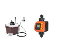 Biogents Piège à Moustiques avec BG-Sweetscent et Kit BG-Booster CO2 & Timer pour Programmer et Réguler La Diffusion du CO2 | pour Piège Anti Moustiques & Moustiques Tigres BG-Mosquitaire | BG-Timer