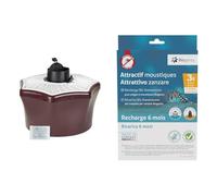 BIOGENTS Piège Extérieur Anti-Moustiques & Moustiques Tigres | Efficace Contre & Recharges 6 Mois | 3x2 Mois | Attractifs Piège Extérieur Anti-Moustiques & Moustiques Tigre BG-MOSQUITAIRE