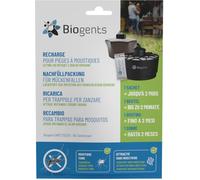 BIOGENTS Recharge 2 Mois |Attractif Piège Extérieur Anti-Moustiques BG-MOSQUITAIRE | Efficace Contre Les Moustiques Tigre BG-SWEETSCENT, Blanc