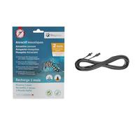 Biogents Recharge 2 Mois |Attractif Piège Extérieur Anti-Moustiques & Moustiques & Rallonge Electrique pour Piège Anti Moustiques & Moustiques Tigres Extérieur BG-MOSQUITAIRE | Type II