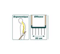 Biogrif grelinette 5 dents soudees naturovert LEBORGNE - 320320