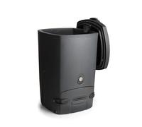 Biolan Composteur thermique léger avec couvercle isolé pour déchets de cuisine compostables et autres déchets biologiques - 200 l, noir