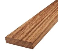 BioMaderas® - Lames de terrasse en Cumaru - Largeur 90 mm - Épaisseur 21 mm - Longueur 121 cm