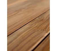 BioMaderas® Lames de terrasse en teck Largeur 95 mm Épaisseur 19 mm