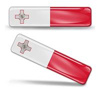 Biomar Labs Autocollant Drapeau Gel Sticker Badge Doming Lot de 2 F 14/2-ka