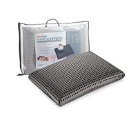 BIOSYNEX - MEMOCERVICAL - Oreiller Ergonomique Rectangulaire à Mémoire de Forme - 40 x 60 cm - Dispositif Médical - Fabriqué en Italie (GRIS)
