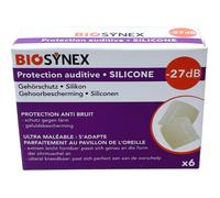 Biosynex Protections Auditives Silicone Anti-Bruit 3 Paires