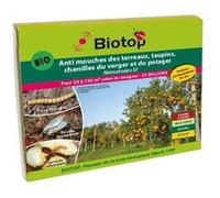 biotop - nématodes sf anti mouche terreaux, taupins, chenilles 25m pour 50m2 G