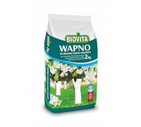 BIOVITA Peinture Blanche pour Arbres Fruitiers, Entretien des Arbres, Protection Contre le Gel, Calcaire de Jardin, 2 kg