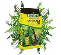 BIOVITA Sol de fougère spécial 5 l - Substrat multi-composants - Terreau végétal prêt à l'emploi - Origine naturelle