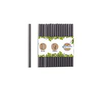 BIOZOYG Pailles en papier 15 cm paille 7 mm Ø I paille biodégradable I pailles noires I pailles de fête pour cocktails I pailles en papier 7000 pièces