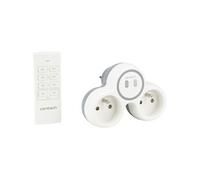 Zenitech Bolea Biplite 2300W – télécommande – Blanc