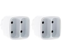 Biplite 6A façade Blanc - Zenitech (Lot de 2)