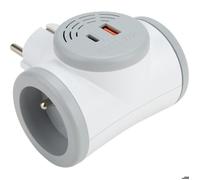 Watt and Co - Biplite rotative design et compacte 16A + USB A/C
