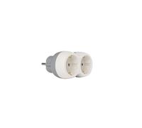 - Biplite Schuko 16A Bolea - Blanc et Gris