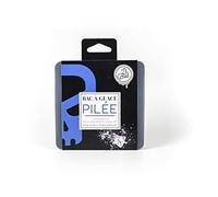 BIRAMBEAU - B.BAD - Bac à Glaçons - Glace Pilée - Silicone de Haute Qualité Certifiée - Renfort en Métal - Noir