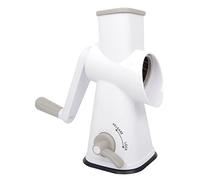 BIRAMBEAU - Ustensiles de Cuisine - Moulin 3 tambours - Moulin à légumes - Facile d’utilisation - 3 tambours interchangeables - Base avec ventouse - Polyvalent - Alimentation saine