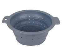 BIRAMBEAU - Ustensiles de Cuisine - Passoire Pliable Rétractable Silicone 26cm Ø - 2 Tailles différentes - Idéal Gain de Place