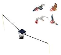 BirdBoggle Basic - répulsif Solaire Contre Les Oiseaux pour Bateau et Jardins - Installation de Garde Corps - Anti mouettes - Anti Pigeons - répulsif Solaire Oiseaux - Anti Oiseaux