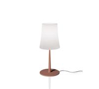 Birdie Easy Tavolo Lampe de table Foscarini H 61,5 x Ø 25 cm rouge brique - 8025594169041
