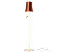 Birdie Lettura Floor Lampadaire Foscarini LED integrated / Touch Dimmer Cuivre - 8025594168396