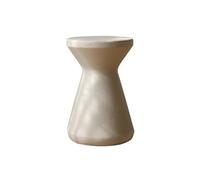 birene Support de vase Tabourets ronds en ciment imitation ciment, plusieurs formes créatives, base d'affichage for patio