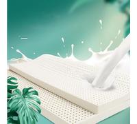 BIRJXVTO Surmatelas Ferme en Latex 100% Naturel - Durable et Difficile à Plier, surmatelas en Mousse à mémoire de Forme, Matelas en Latex Naturel,4in,90x190cm(35x75in)