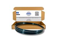 Birke® Lame de scie à ruban, 2240 mm, en acier suédois, Flexback, différentes largeurs - Dentures/bois dur souple, métaux non ferreux, plastique, etc. Fabriqué en Allemagne (2240 x 15 x 0,5, 6 ZpZ
