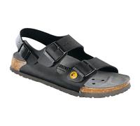 Birkenstock 634790 Semelle normale ESD Chaussures professionnelles Milano antistatique Birko-Flor - Noir - Taille 40